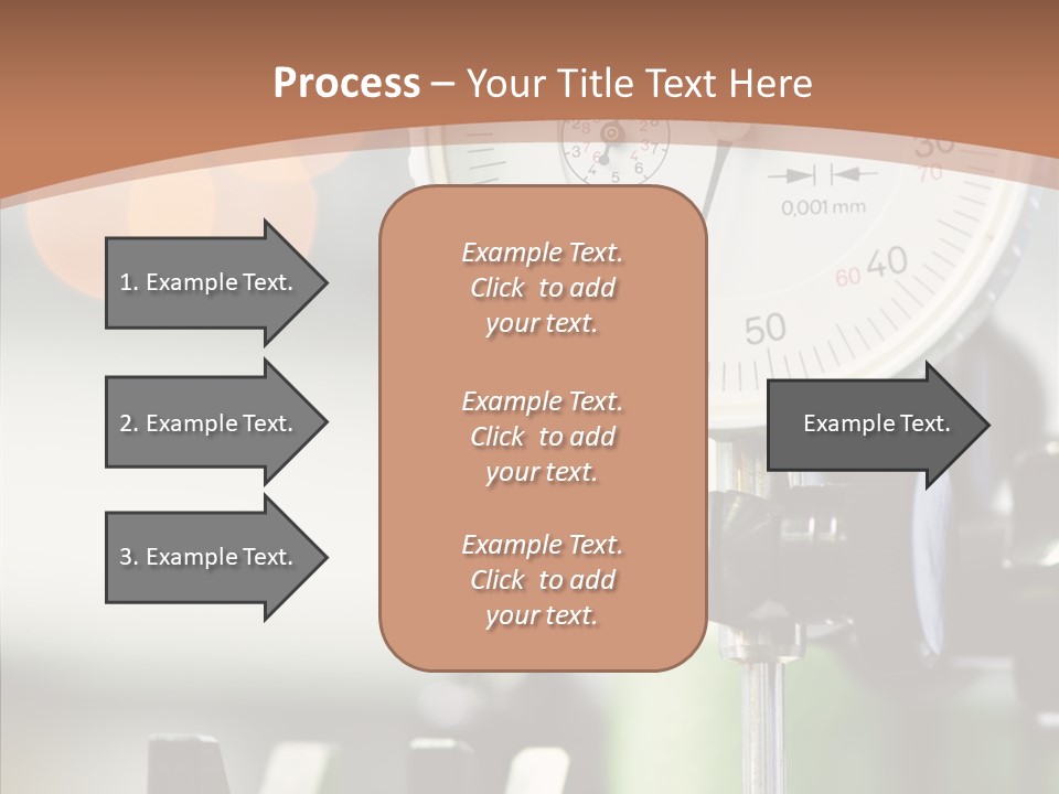 Grinding Factory Machine PowerPoint Template