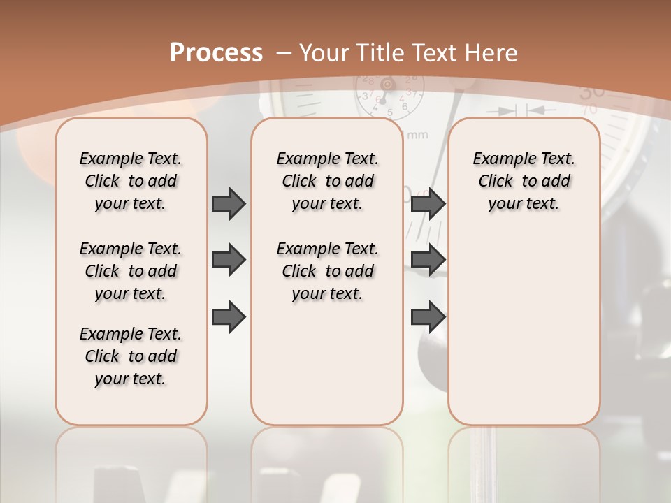 Grinding Factory Machine PowerPoint Template