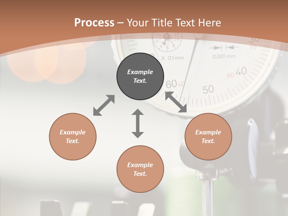 Grinding Factory Machine PowerPoint Template