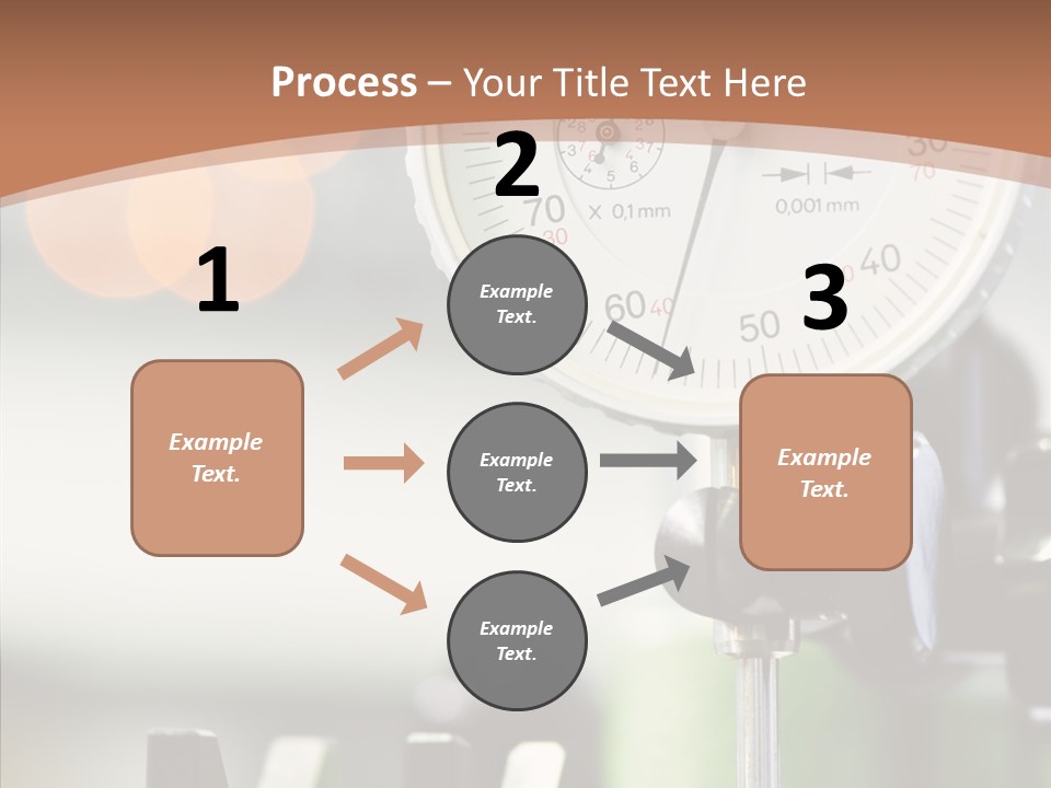 Grinding Factory Machine PowerPoint Template