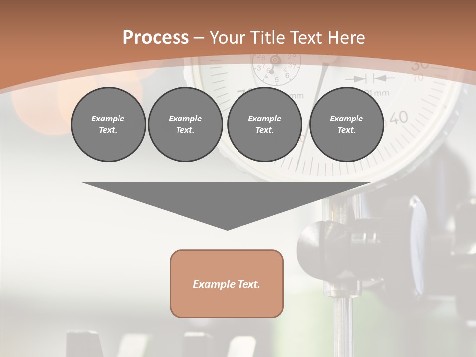 Grinding Factory Machine PowerPoint Template