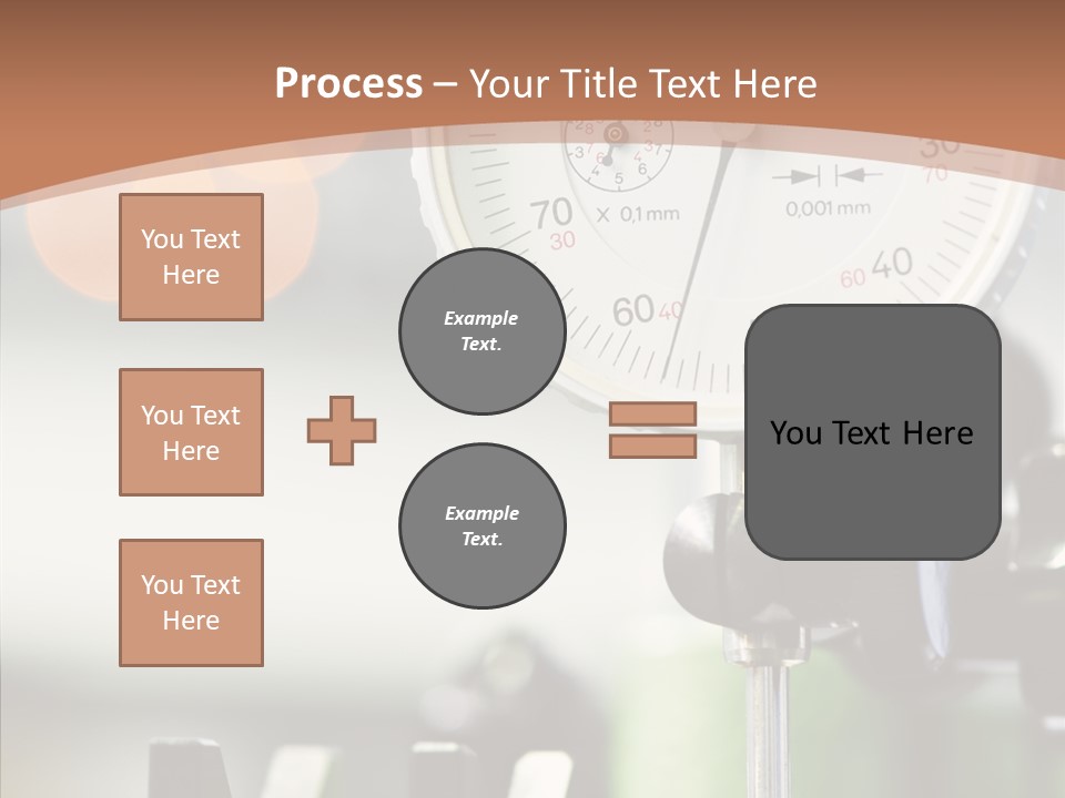 Grinding Factory Machine PowerPoint Template