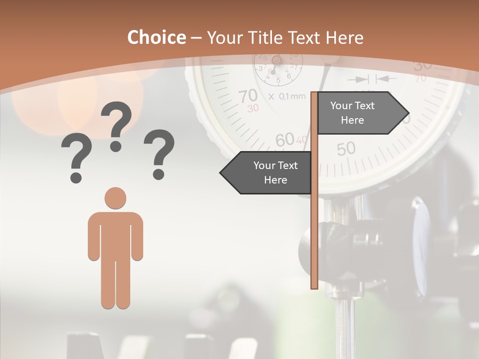 Grinding Factory Machine PowerPoint Template