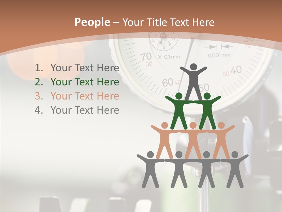 Grinding Factory Machine PowerPoint Template