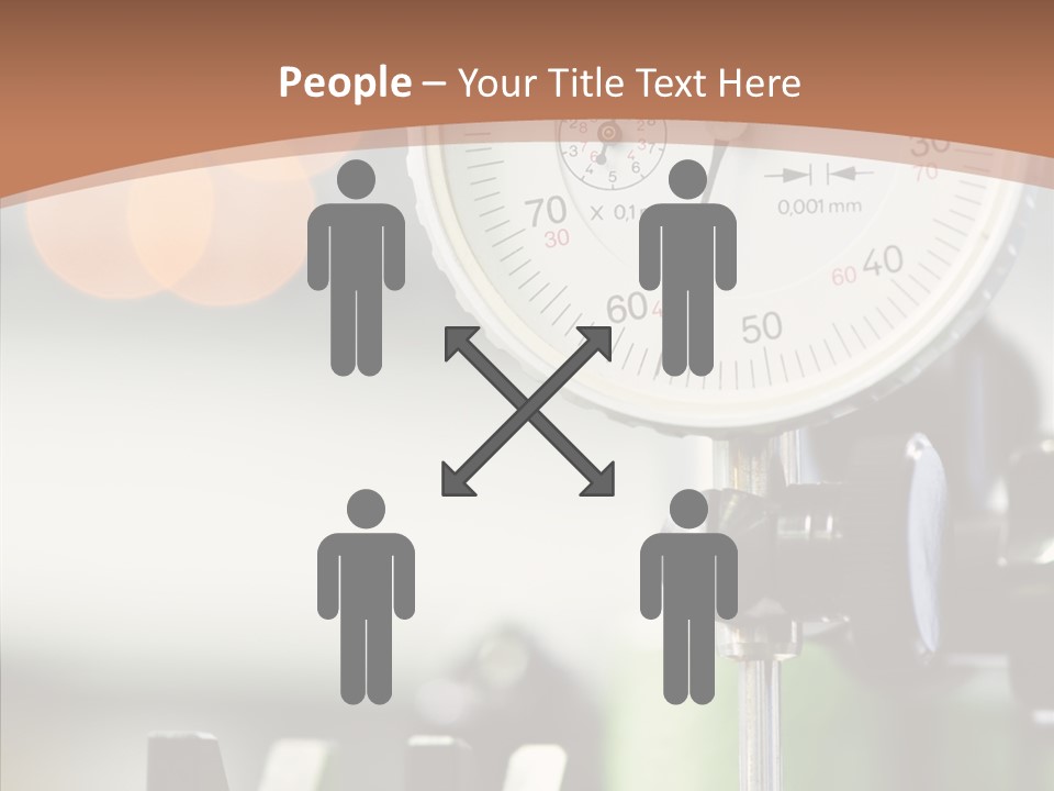 Grinding Factory Machine PowerPoint Template