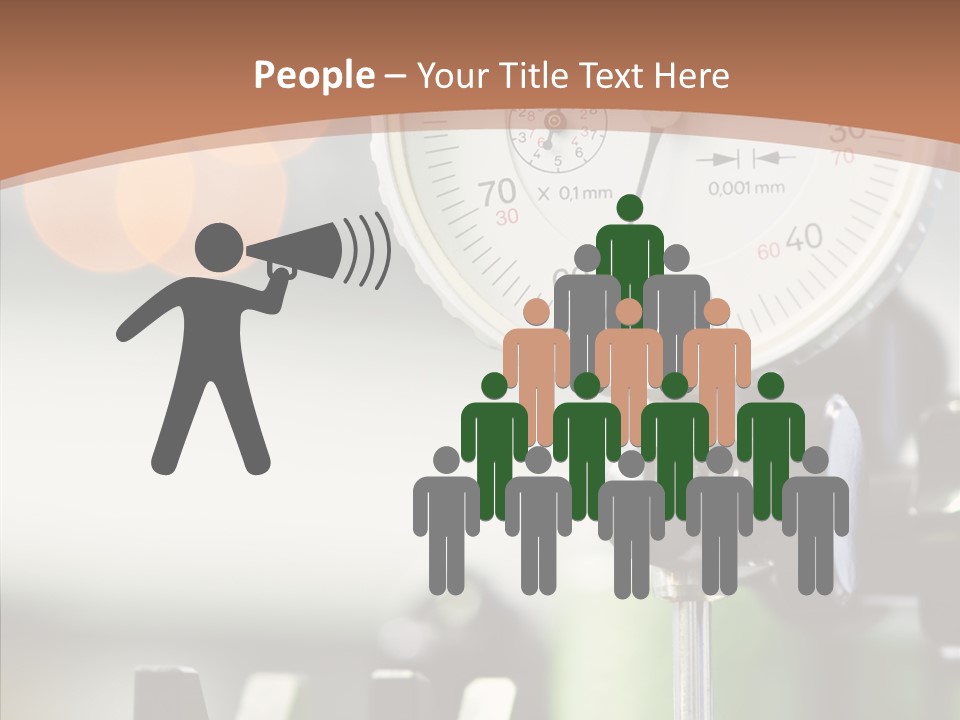 Grinding Factory Machine PowerPoint Template