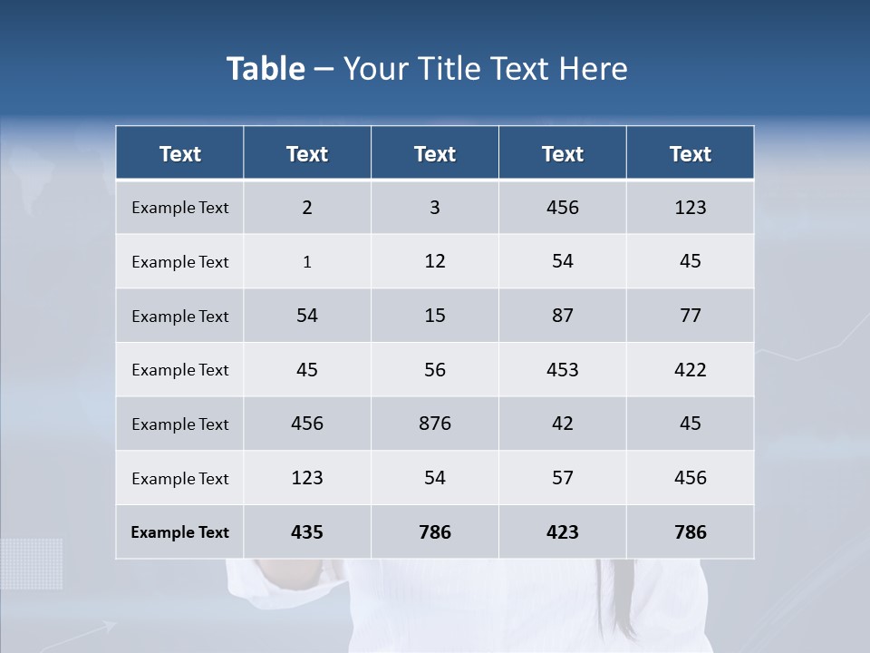 Connection Pushing Map PowerPoint Template