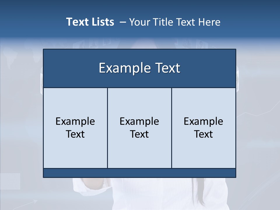 Connection Pushing Map PowerPoint Template