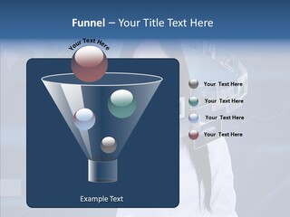 Connection Pushing Map PowerPoint Template