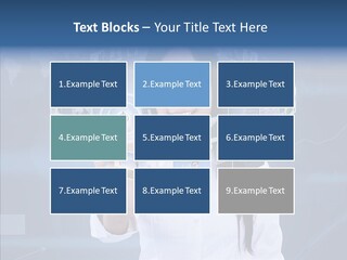 Connection Pushing Map PowerPoint Template