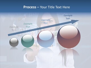 Connection Pushing Map PowerPoint Template