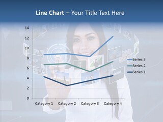 Connection Pushing Map PowerPoint Template