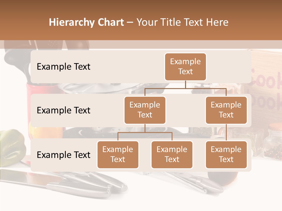 Isolated Spoon Culinary PowerPoint Template