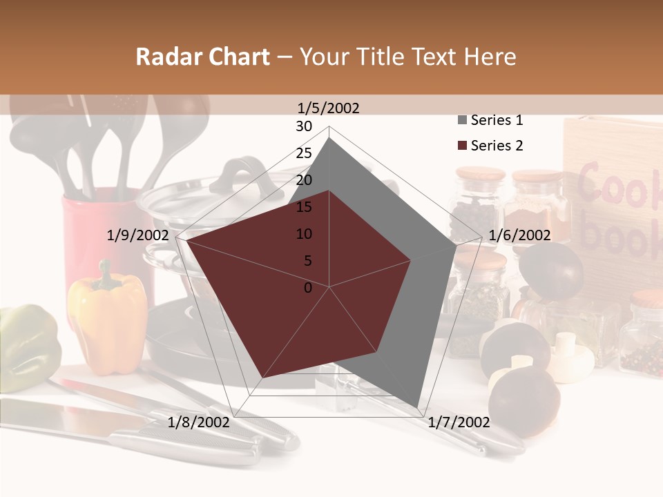 Isolated Spoon Culinary PowerPoint Template