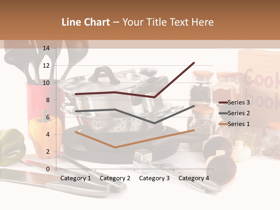 Isolated Spoon Culinary PowerPoint Template