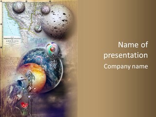 Mysterious Abstract Dream PowerPoint Template