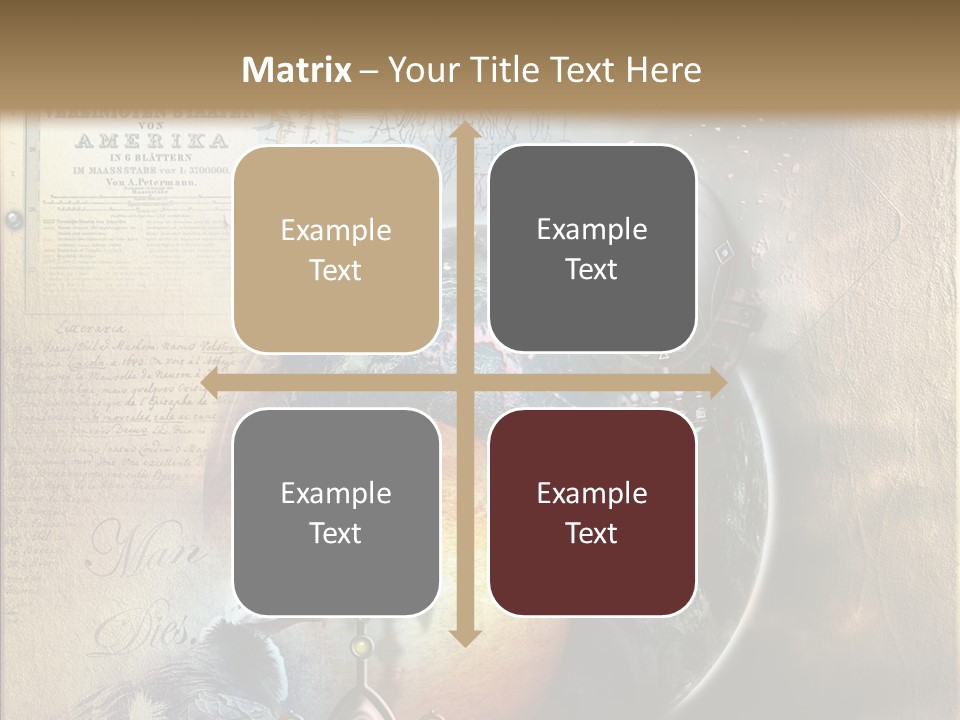 Mysterious Abstract Dream PowerPoint Template