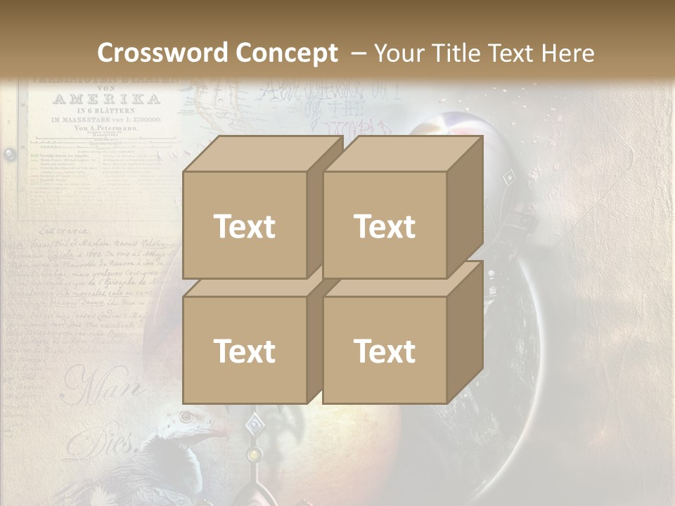 Mysterious Abstract Dream PowerPoint Template