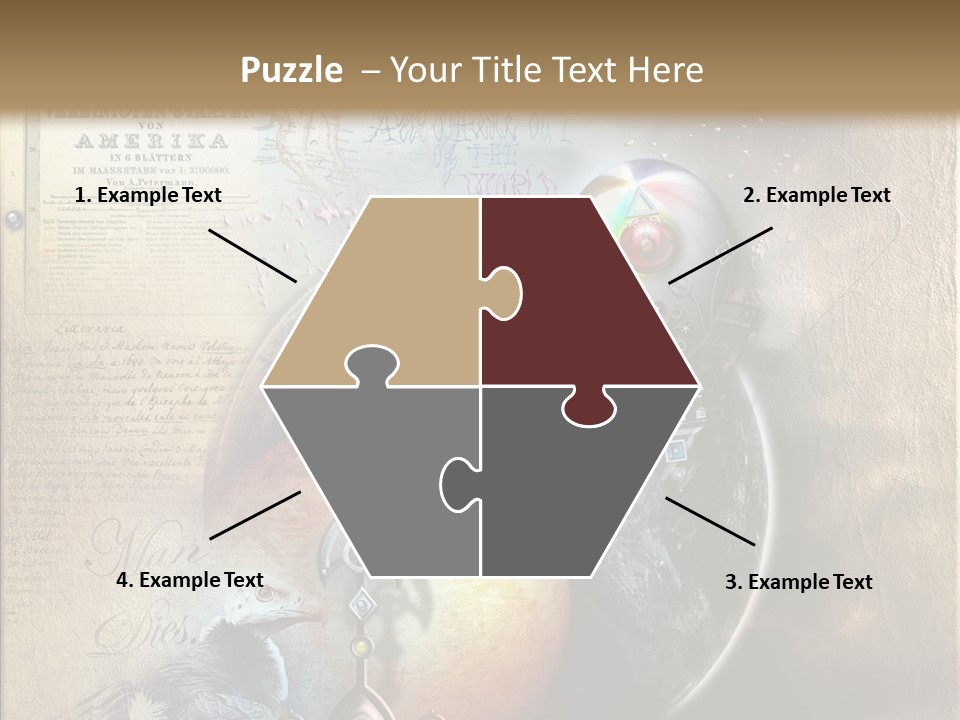 Mysterious Abstract Dream PowerPoint Template