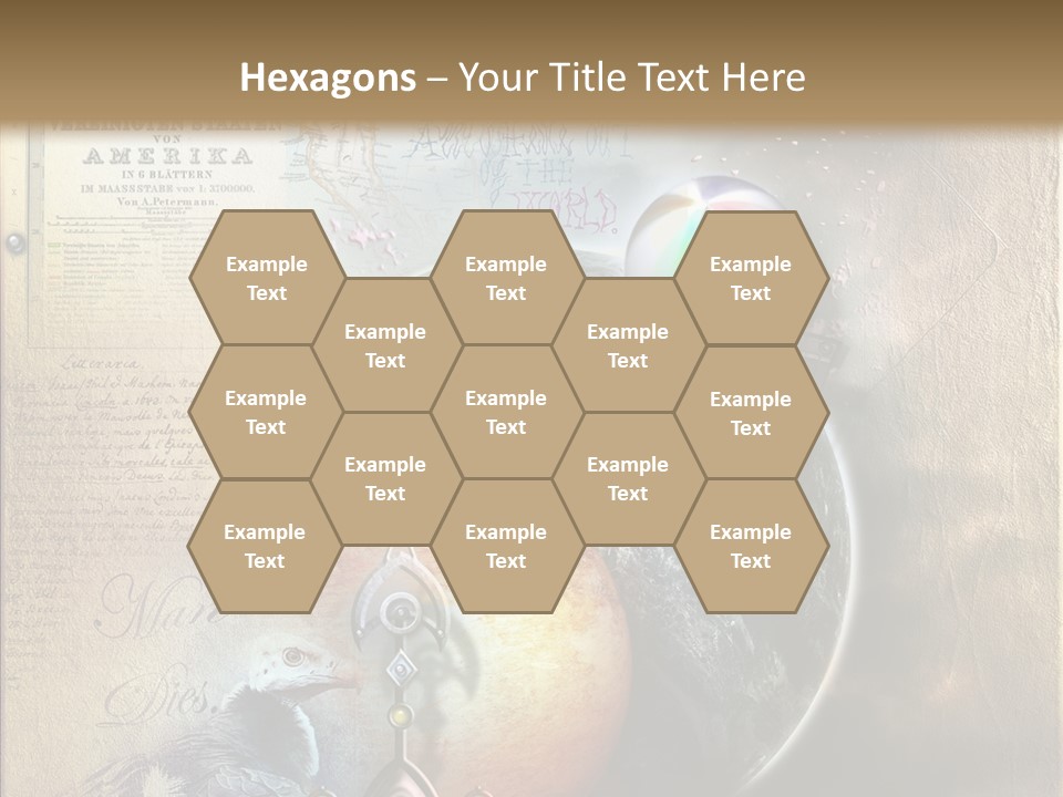 Mysterious Abstract Dream PowerPoint Template