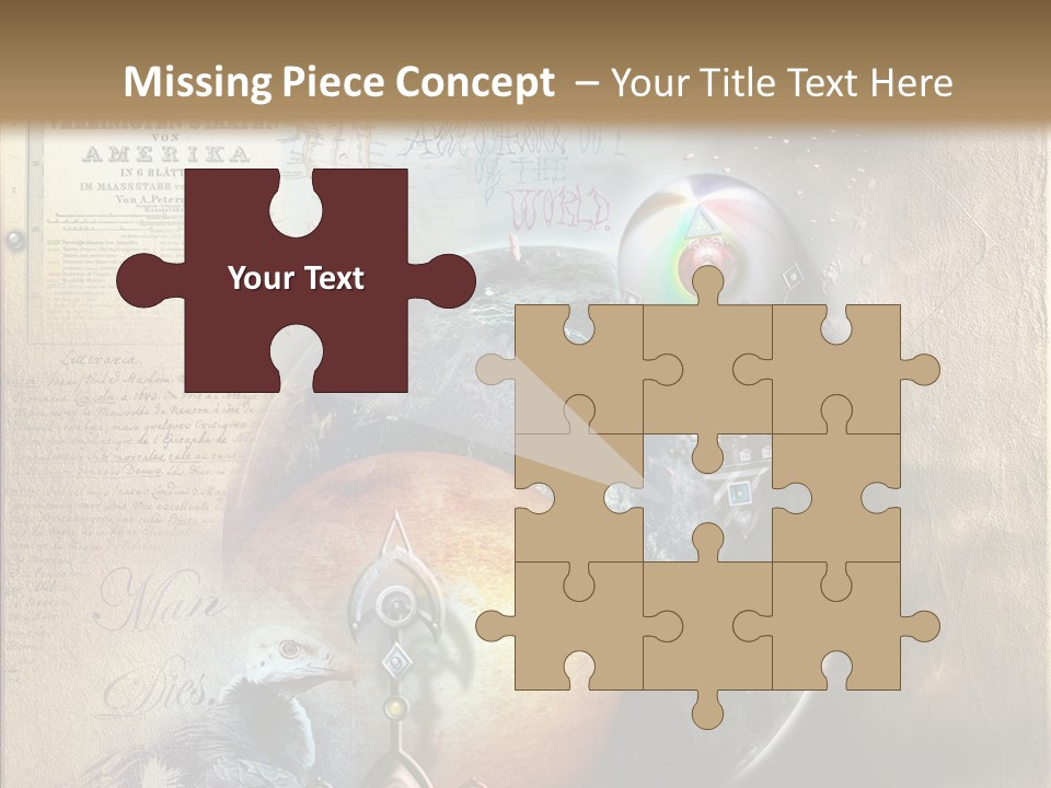 Mysterious Abstract Dream PowerPoint Template