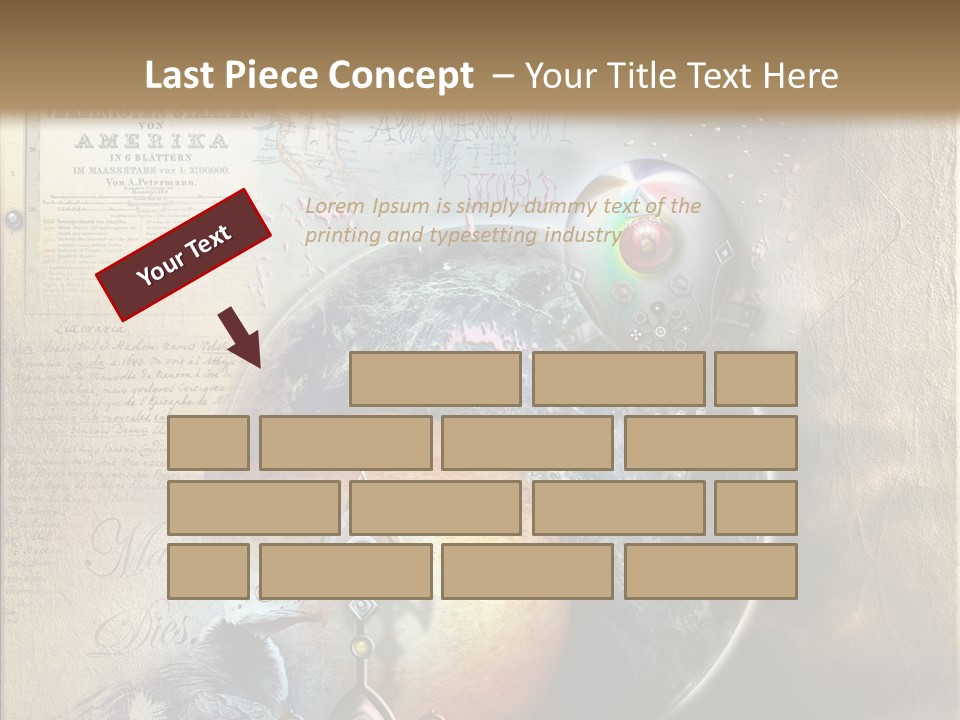 Mysterious Abstract Dream PowerPoint Template