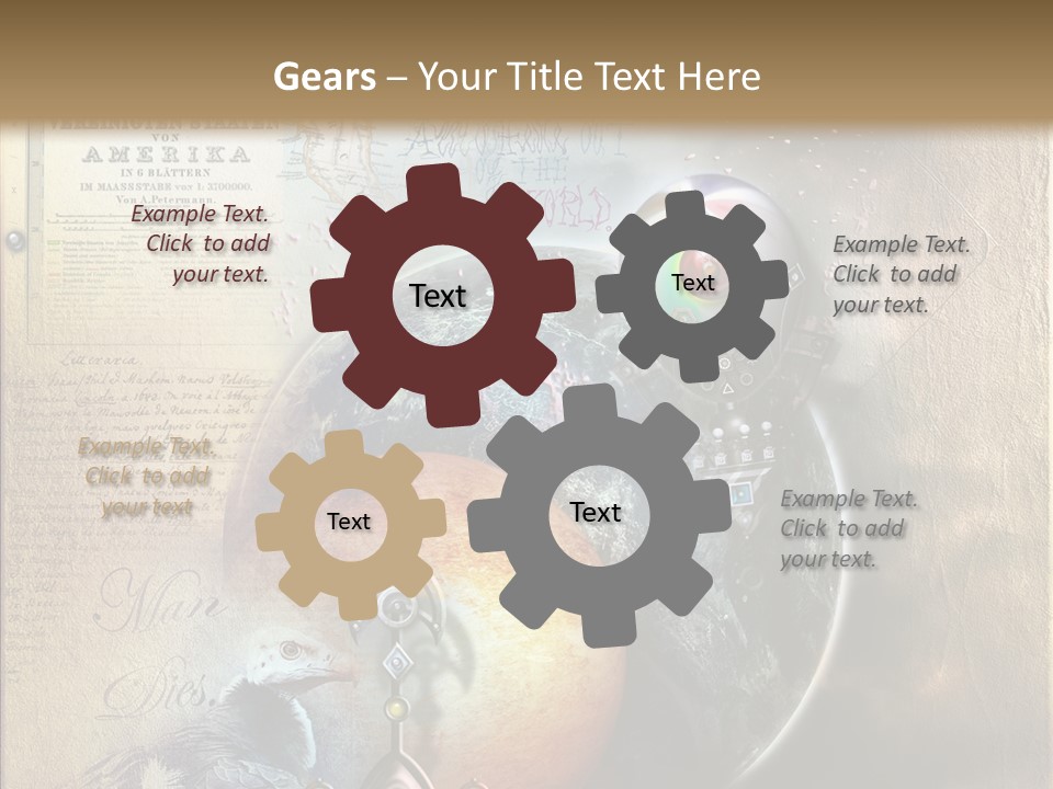 Mysterious Abstract Dream PowerPoint Template