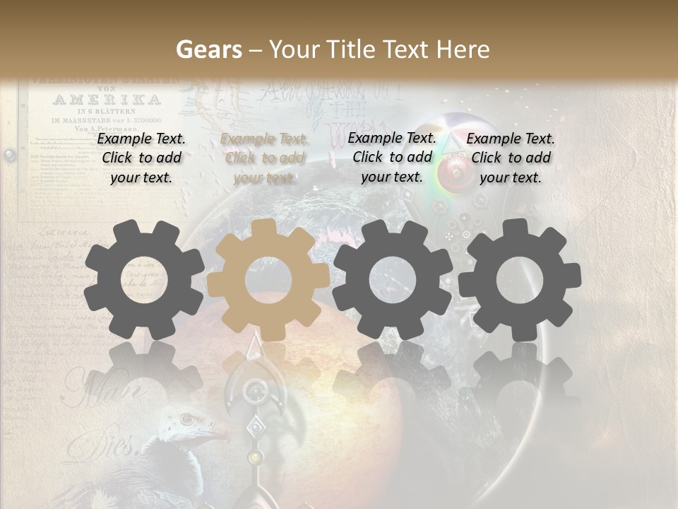 Mysterious Abstract Dream PowerPoint Template