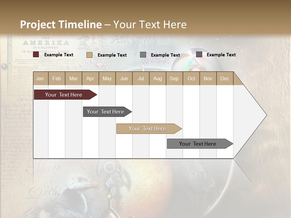 Mysterious Abstract Dream PowerPoint Template