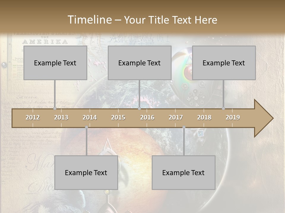 Mysterious Abstract Dream PowerPoint Template