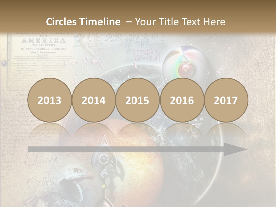 Mysterious Abstract Dream PowerPoint Template