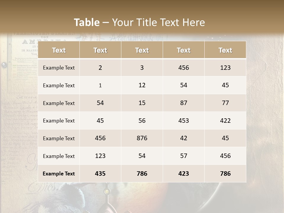 Mysterious Abstract Dream PowerPoint Template