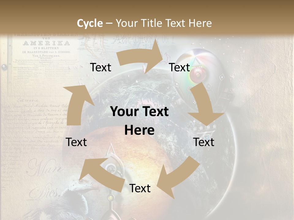 Mysterious Abstract Dream PowerPoint Template