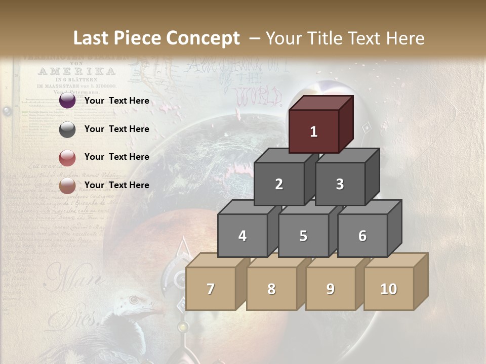 Mysterious Abstract Dream PowerPoint Template