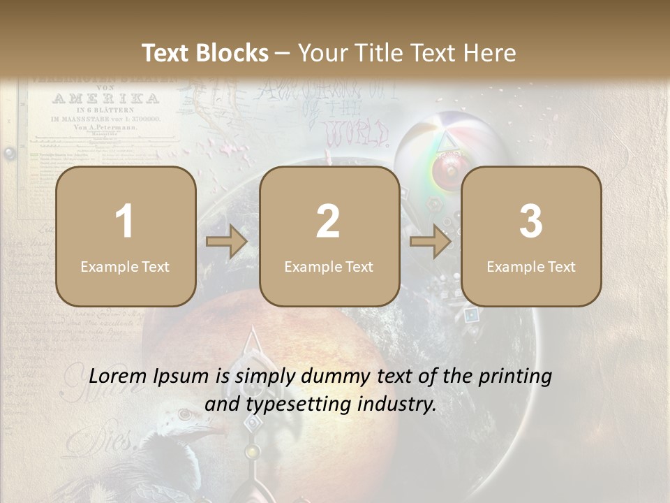 Mysterious Abstract Dream PowerPoint Template