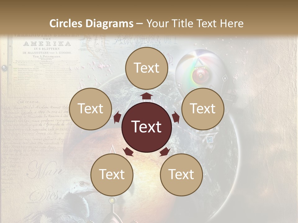 Mysterious Abstract Dream PowerPoint Template