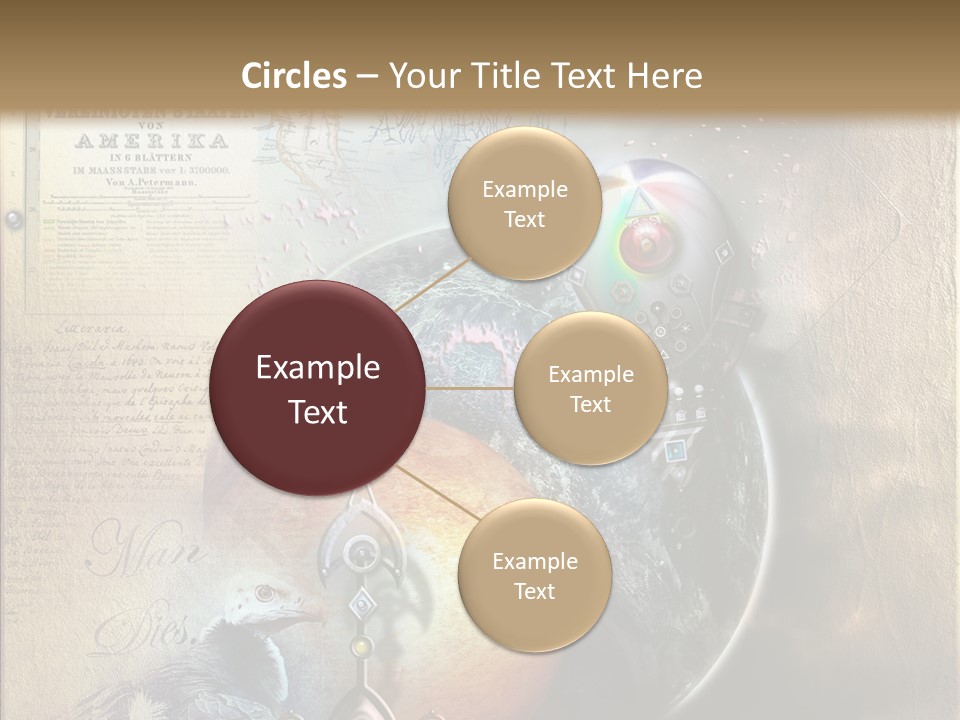 Mysterious Abstract Dream PowerPoint Template