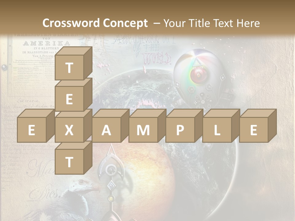 Mysterious Abstract Dream PowerPoint Template