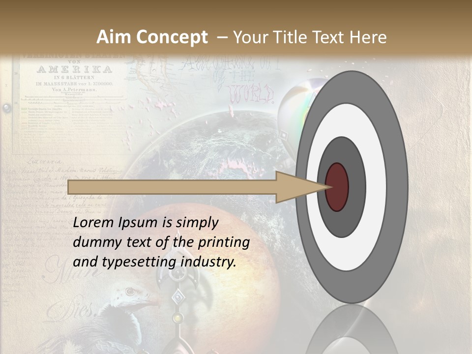 Mysterious Abstract Dream PowerPoint Template