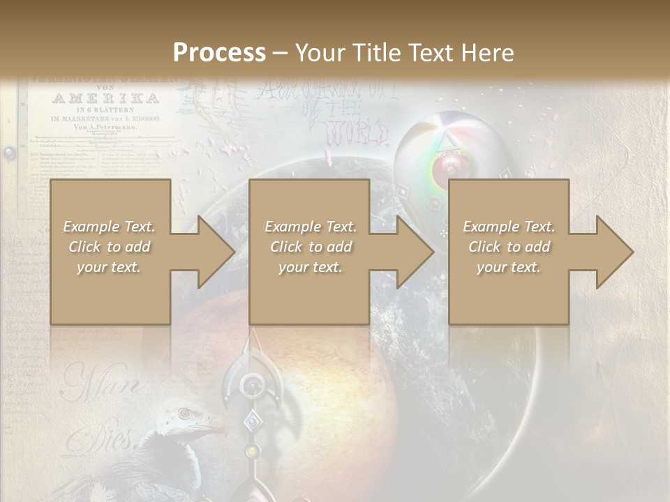 Mysterious Abstract Dream PowerPoint Template