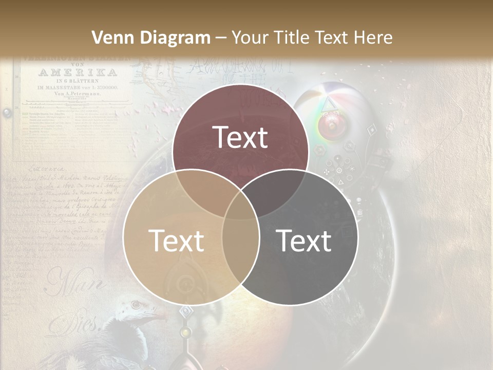 Mysterious Abstract Dream PowerPoint Template