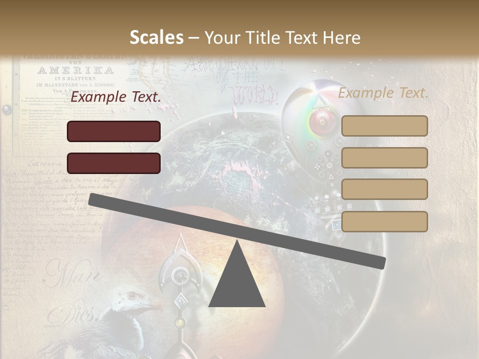 Mysterious Abstract Dream PowerPoint Template