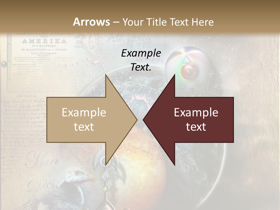 Mysterious Abstract Dream PowerPoint Template