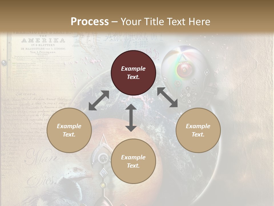 Mysterious Abstract Dream PowerPoint Template