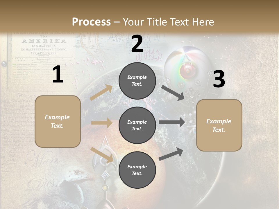Mysterious Abstract Dream PowerPoint Template