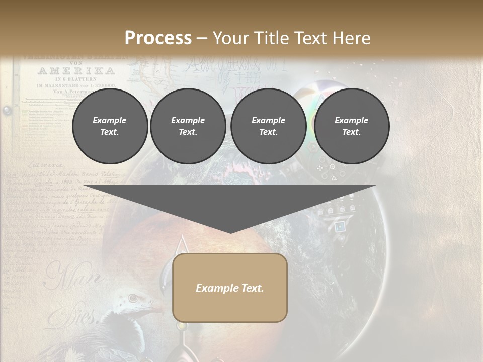 Mysterious Abstract Dream PowerPoint Template