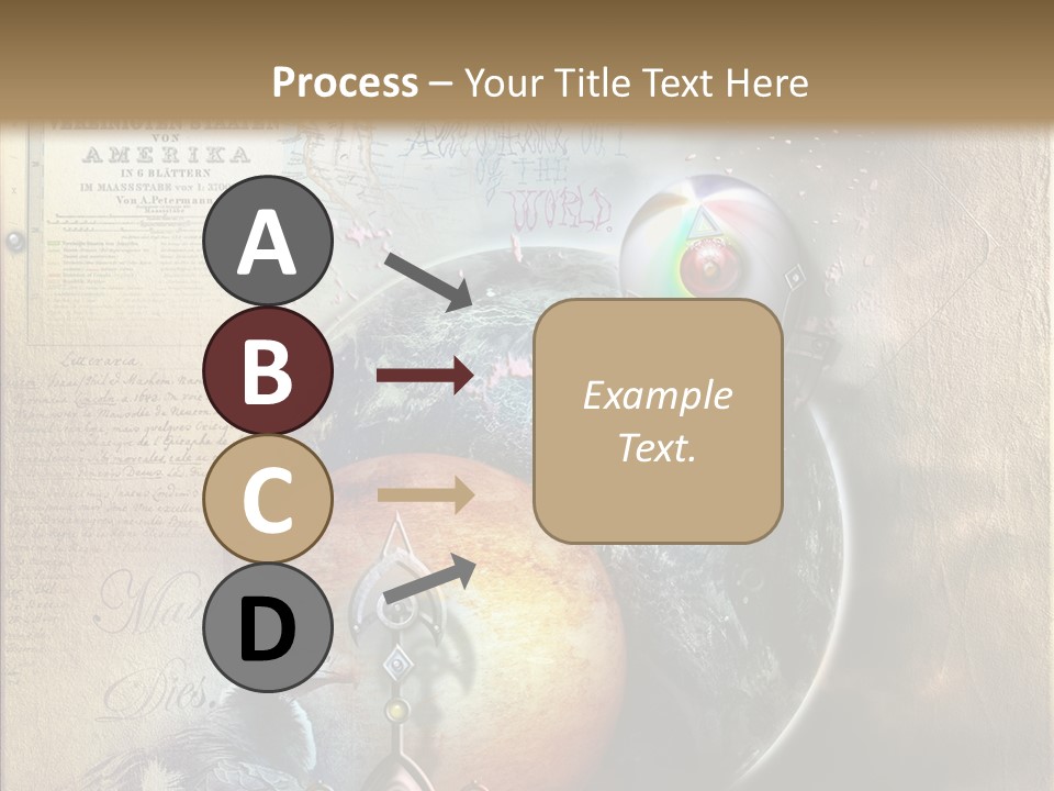 Mysterious Abstract Dream PowerPoint Template