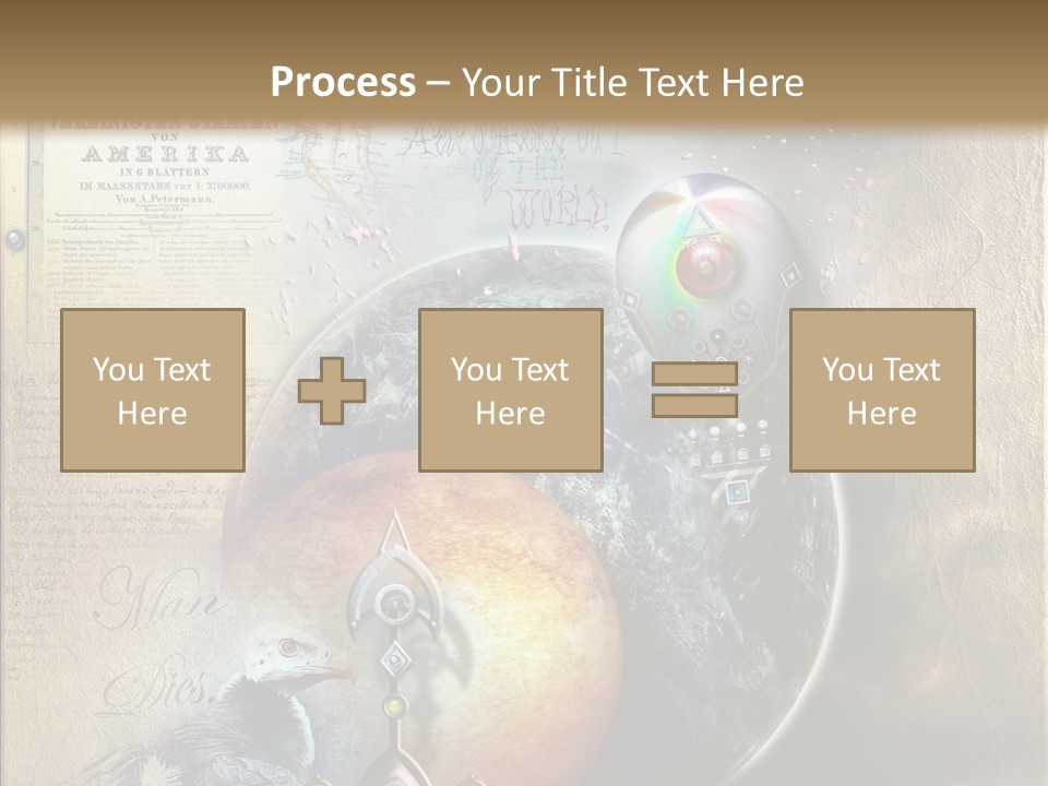 Mysterious Abstract Dream PowerPoint Template