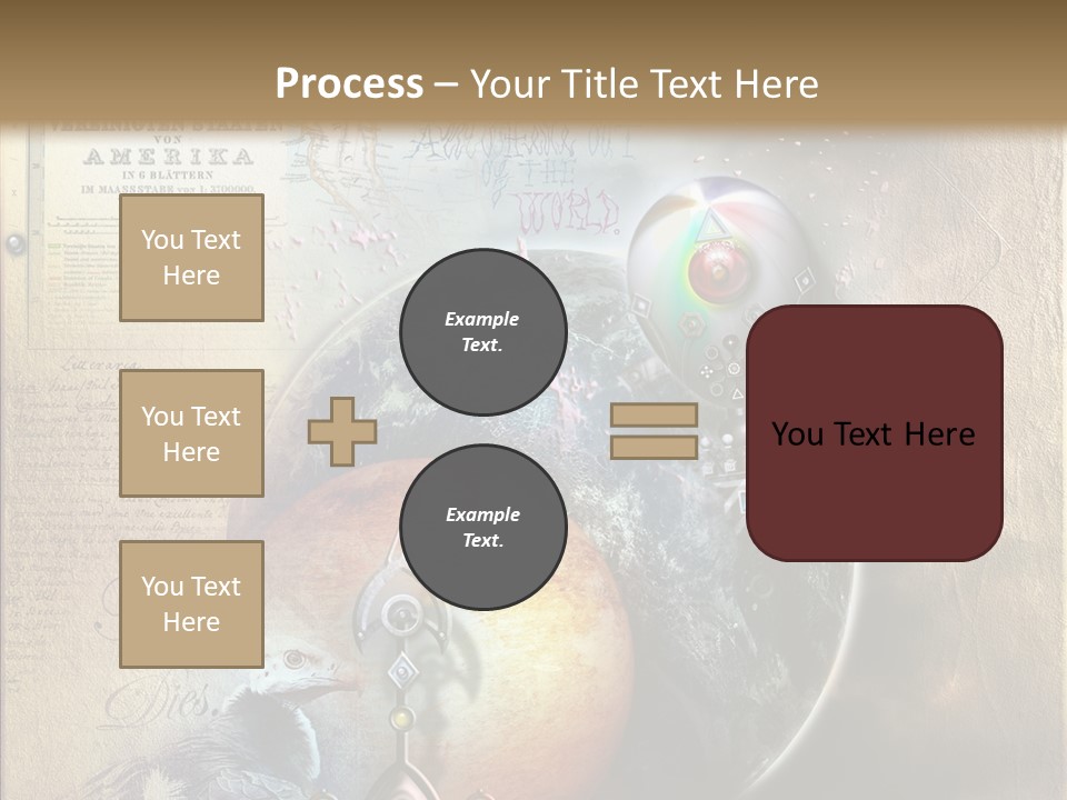 Mysterious Abstract Dream PowerPoint Template