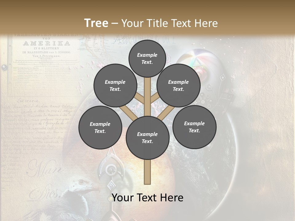 Mysterious Abstract Dream PowerPoint Template